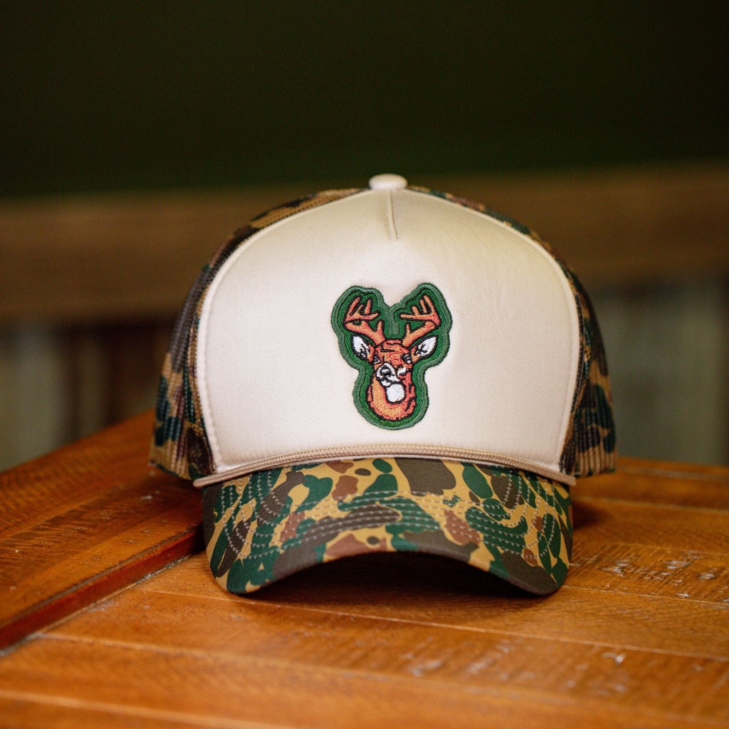Bear Archery Camo Deer Patch Hat