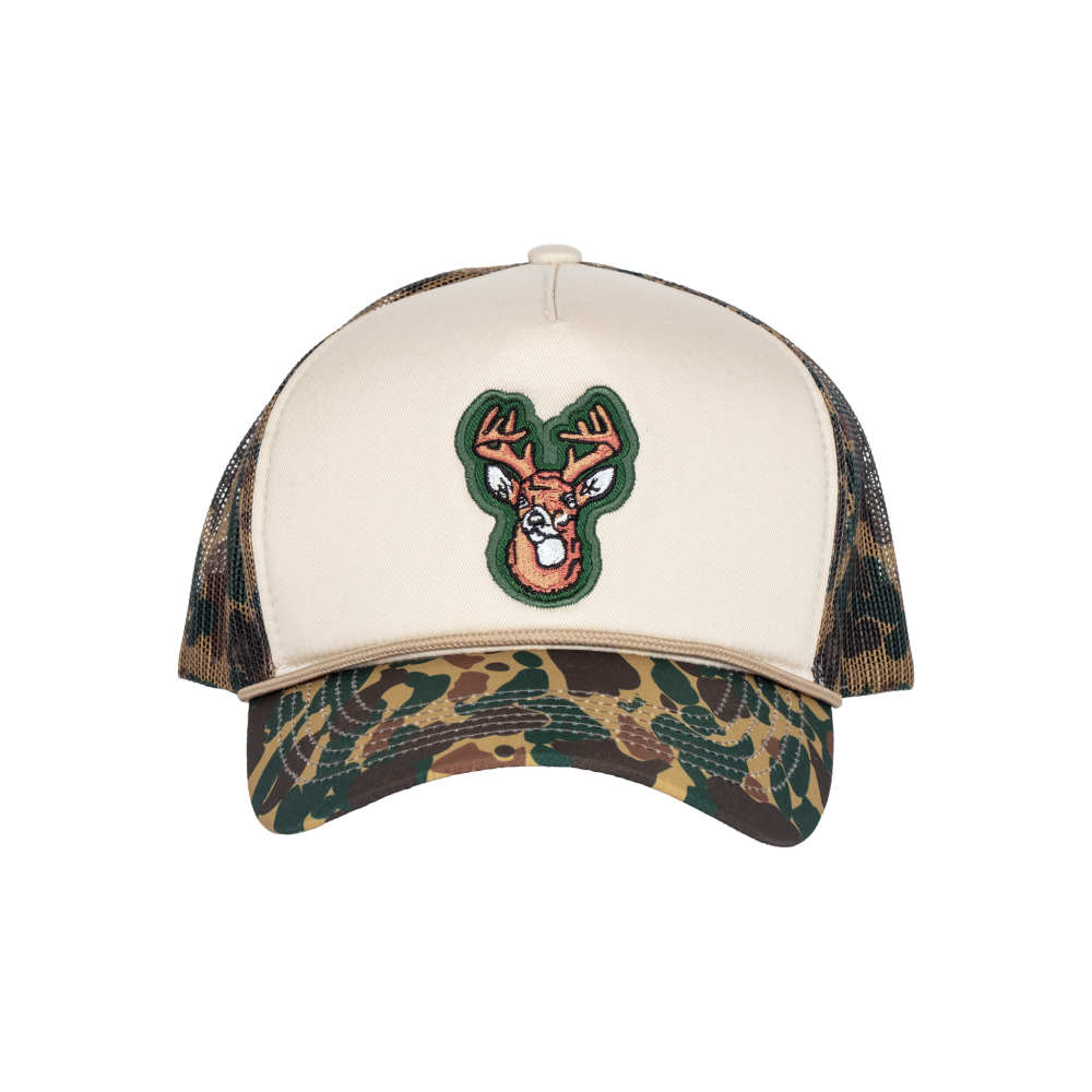 Bear Archery Camo Deer Patch Hat
