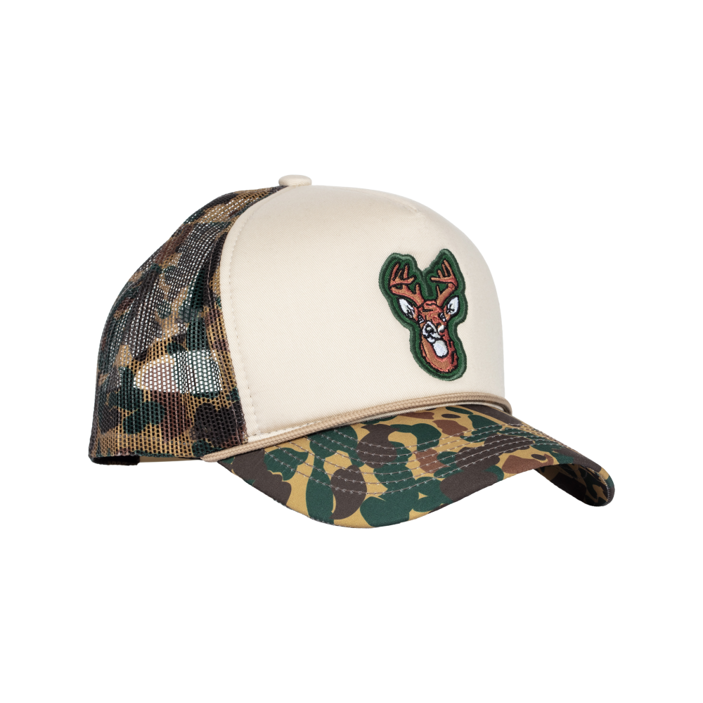 Bear Archery Camo Deer Patch Hat