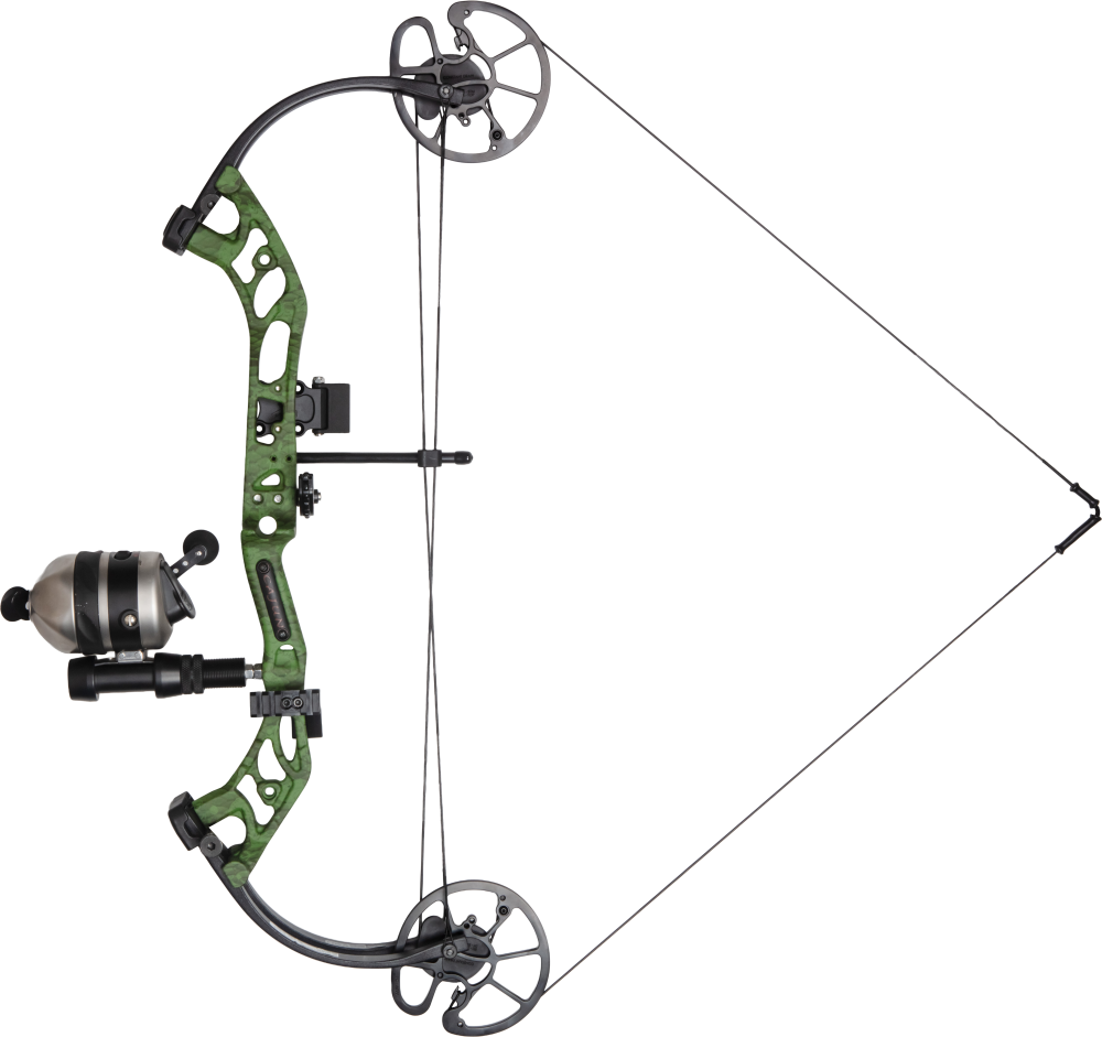 Sucker Punch Pro RTF w Reclaim Reel Bowfishing Bow