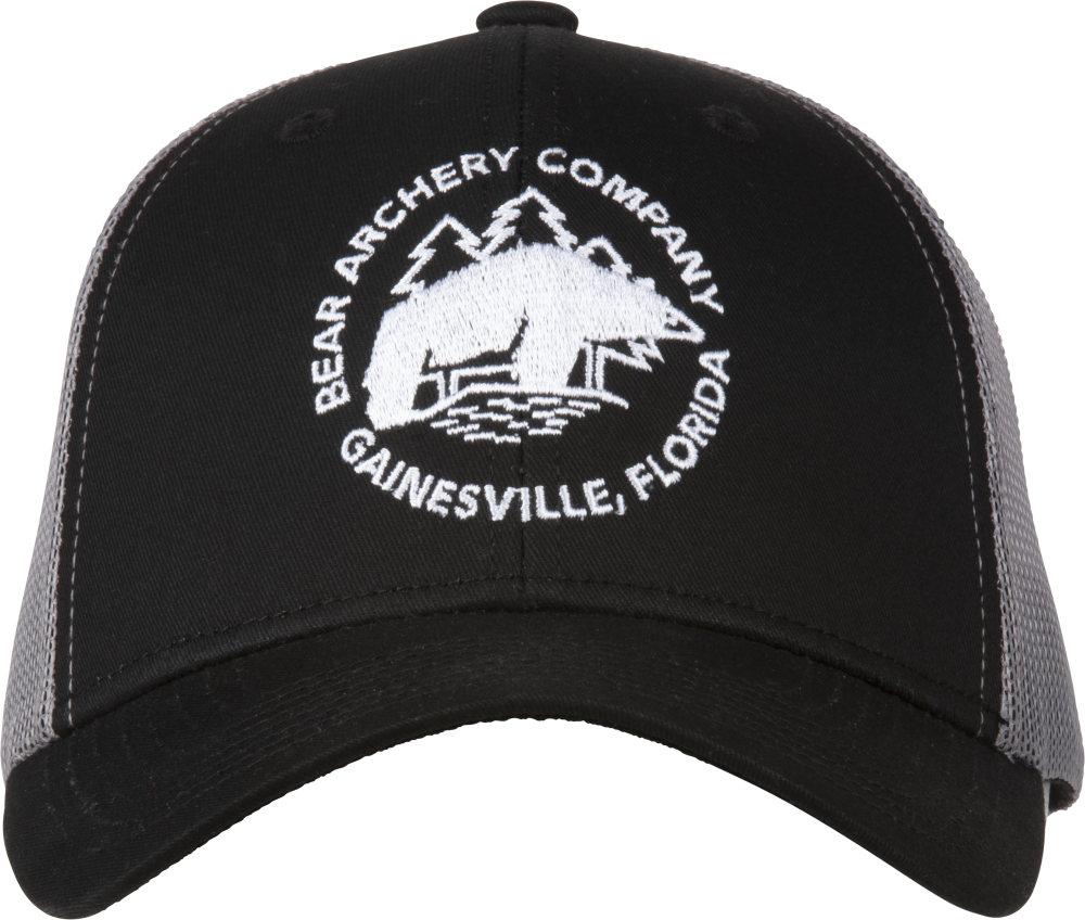Bear Archery Black Traditional Logo Hat