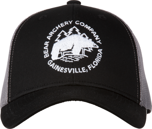 Bear Archery Black Traditional Logo Hat