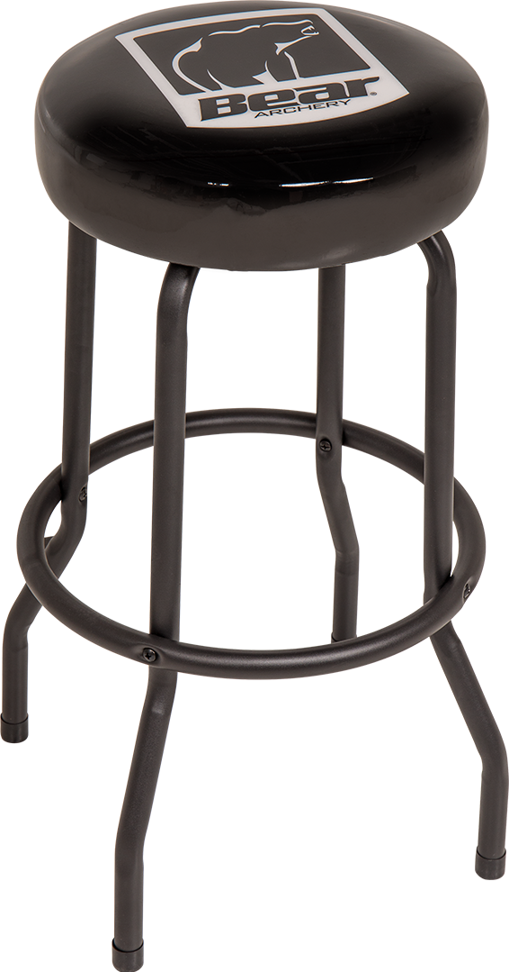 Bear Archery Logo Bar Stool