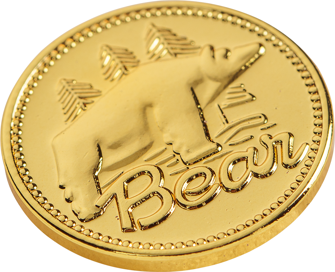Bear Archery Traditional Gold Lapel Pin