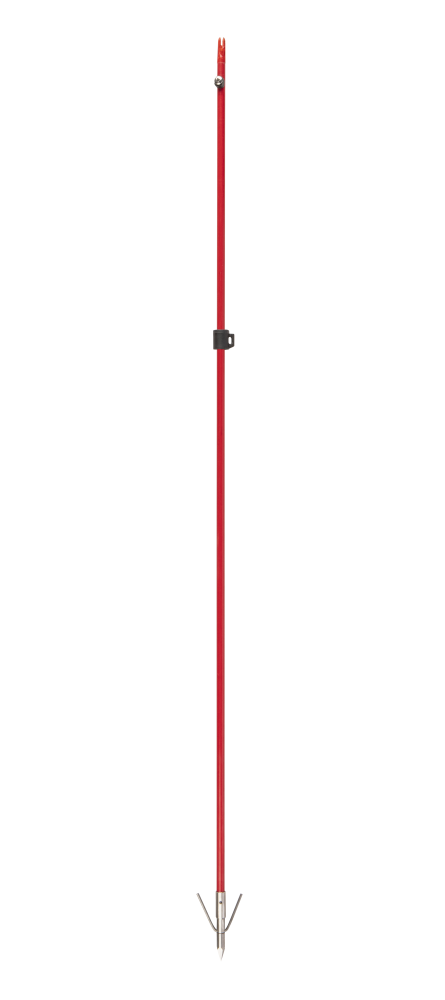 Fiberglass Arrow W/ Piranha Long Barb XT