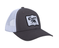Cajun Bowfishing Grey and White Logo Hat