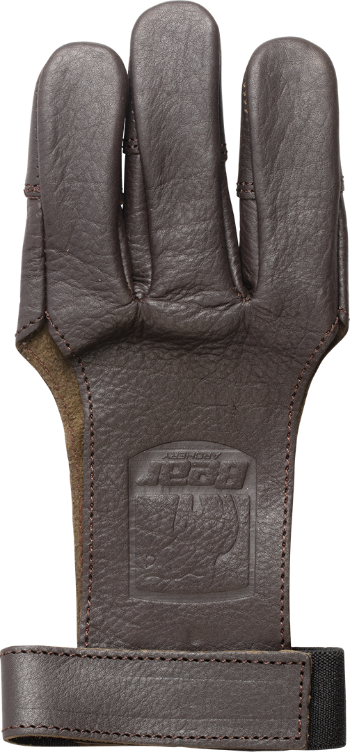 Leather 3 Finger Shooting Glove