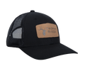Trophy Ridge Black Leather Patch Hat