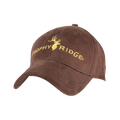 Brown and Gold Logo Hat