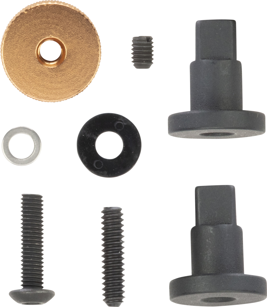 PURSUIT Gold knob kit and quiver
